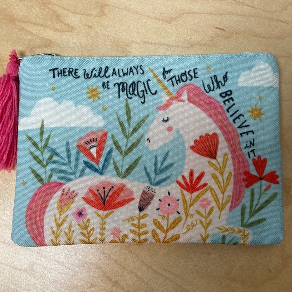 Ganz/CBK Unicorn Coin Purse/Makeup Bag